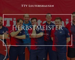 Herbstmeister nach Sieg in Sandhofen